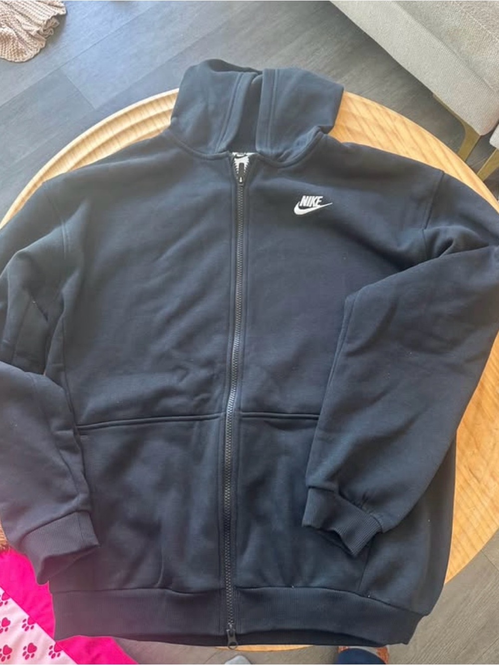 Nike Black Full-Zip Hoodie Jacket